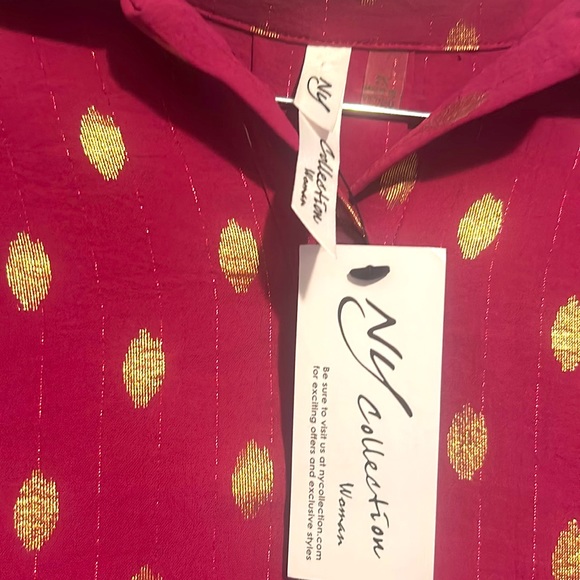 NY Collection Women’s blouse - Picture 5 of 6